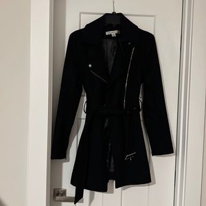 Wool dress winter coat